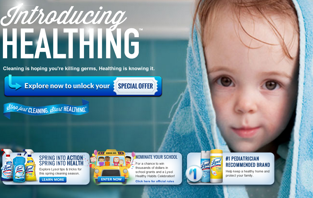 Is Lysol’s New Crusade Against Germs “Healthing” or Hurting?
