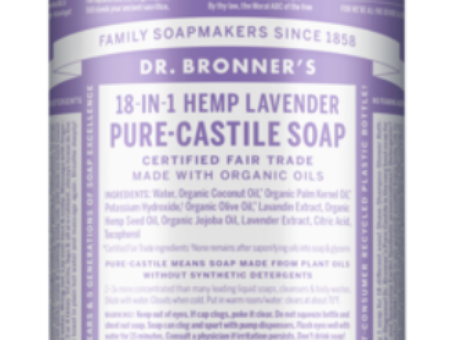 Dr. Bronner's 18-in-1 Hemp Pure-Castile Soap, Lavender